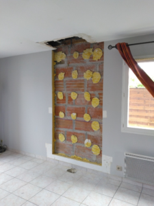 Installation avec démontage de cheminée à Bordeaux, Gironde (33)